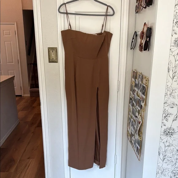 House of CB Brown Midi Dress - Picture 4 of 15
